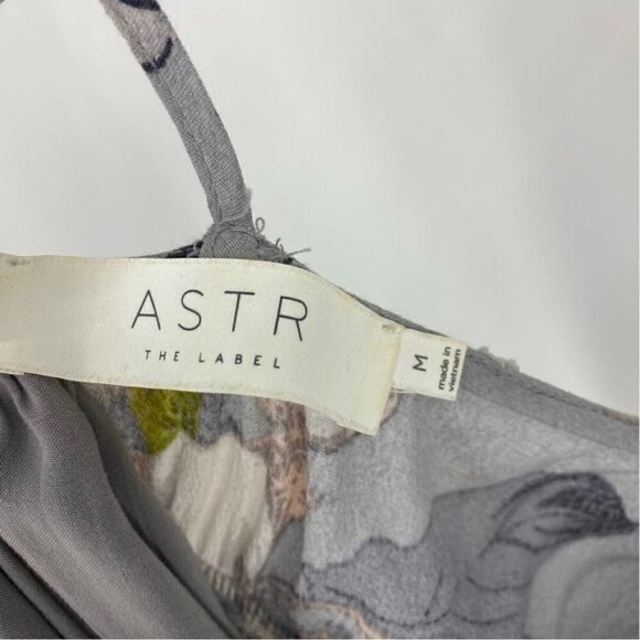 ASTR Floral Ruffle Surplice High Low Maxi Dress - M - Picture 5 of 6